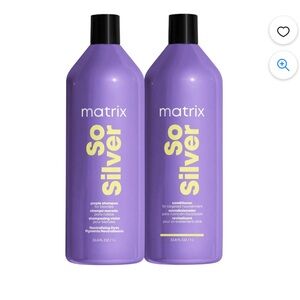Matrix Total Results So Silver Shampoo & Colour Obsessed Conditioner Duo 33.8 oz